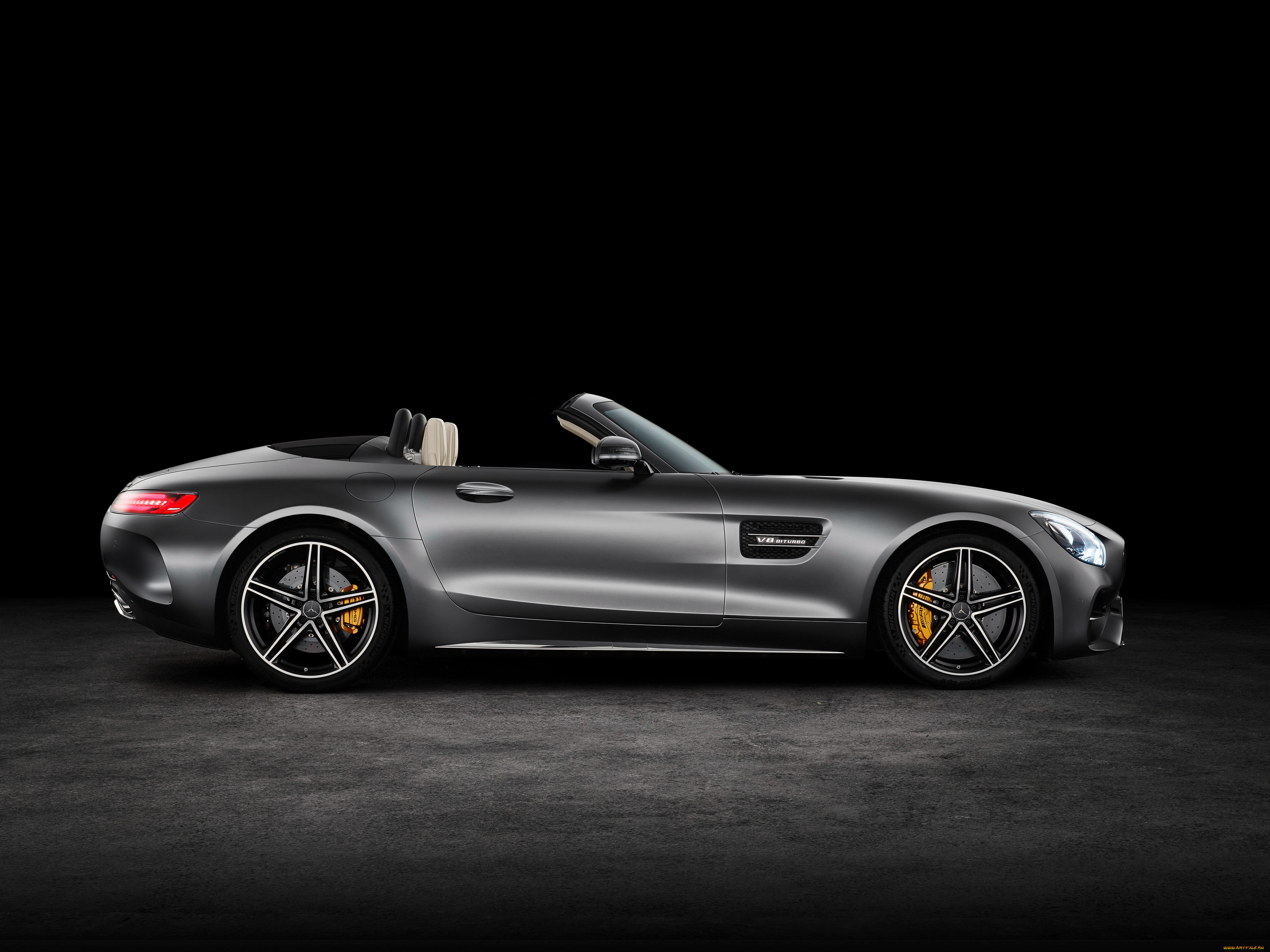 , mercedes-benz, mercedes-amg, gt, c, 2016, r190, roadster